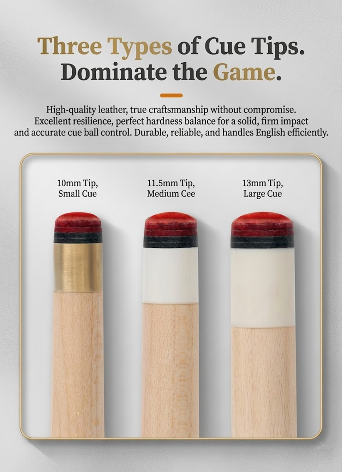 pool cue tip