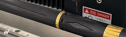 Billiards Cue Butt Inlay tech