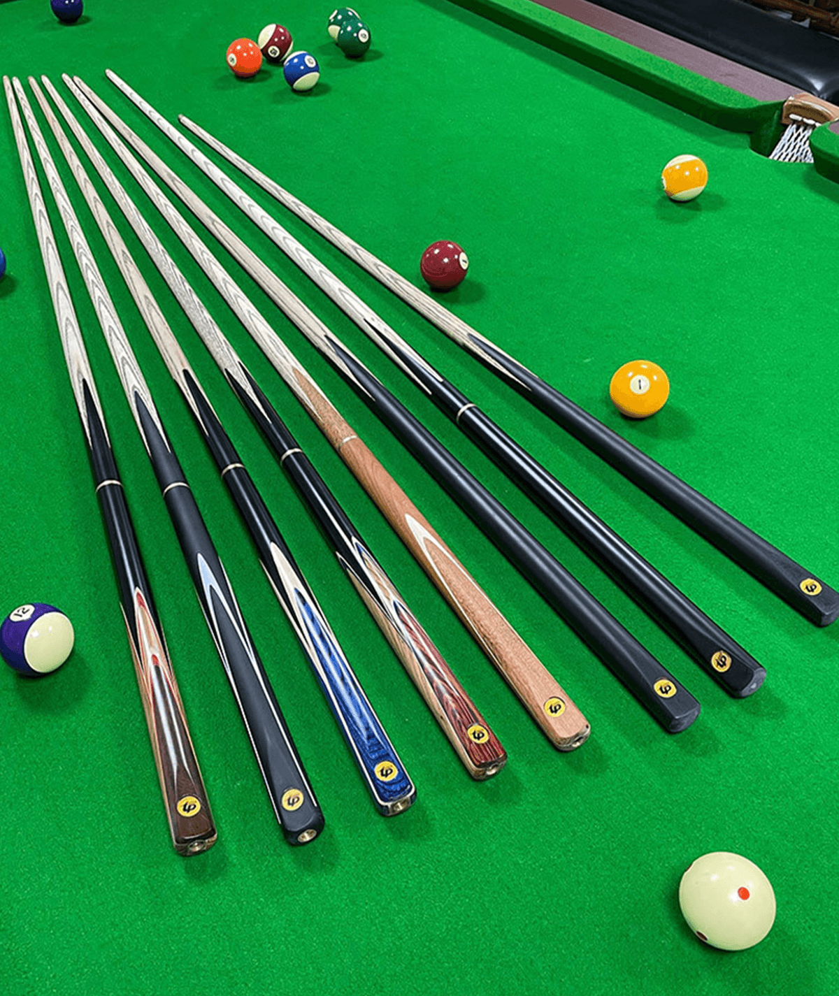 UA02 Uniwave Ash Wood pool cue 10mm