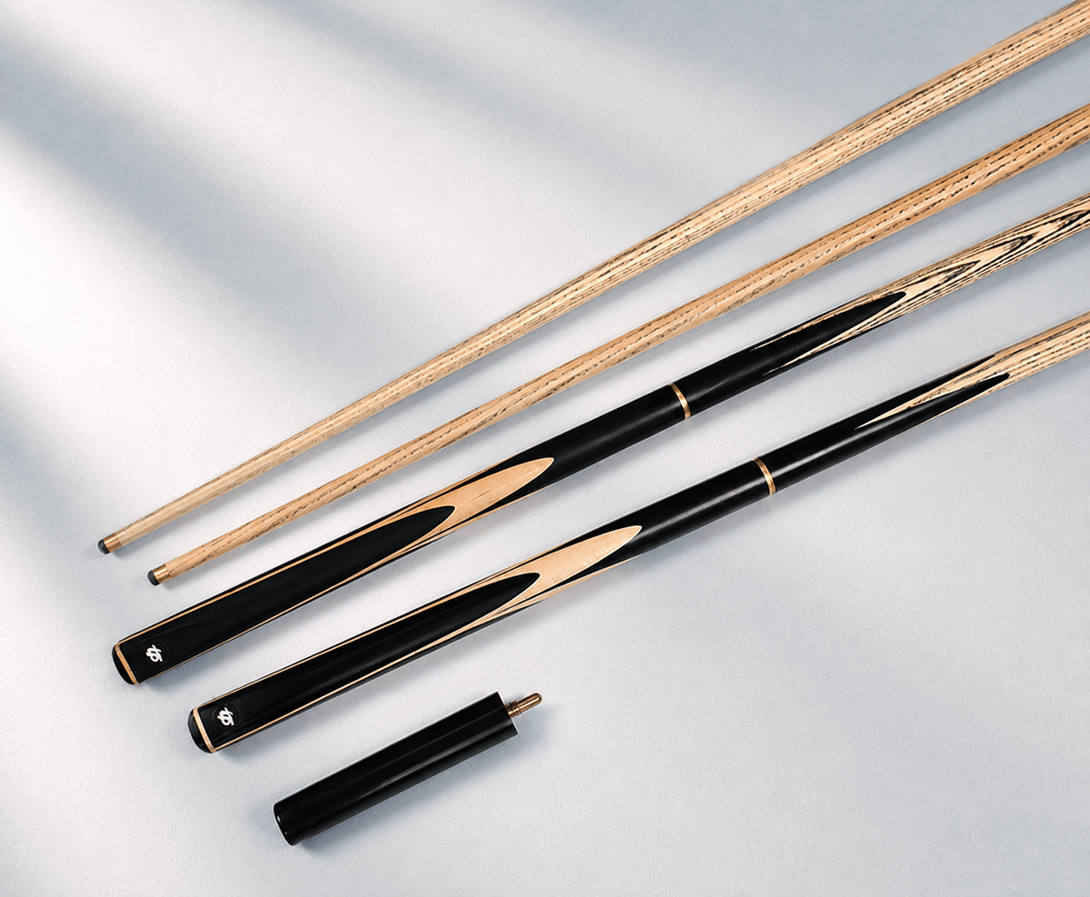 UA03 solid wood pool cue 10mm small tip
