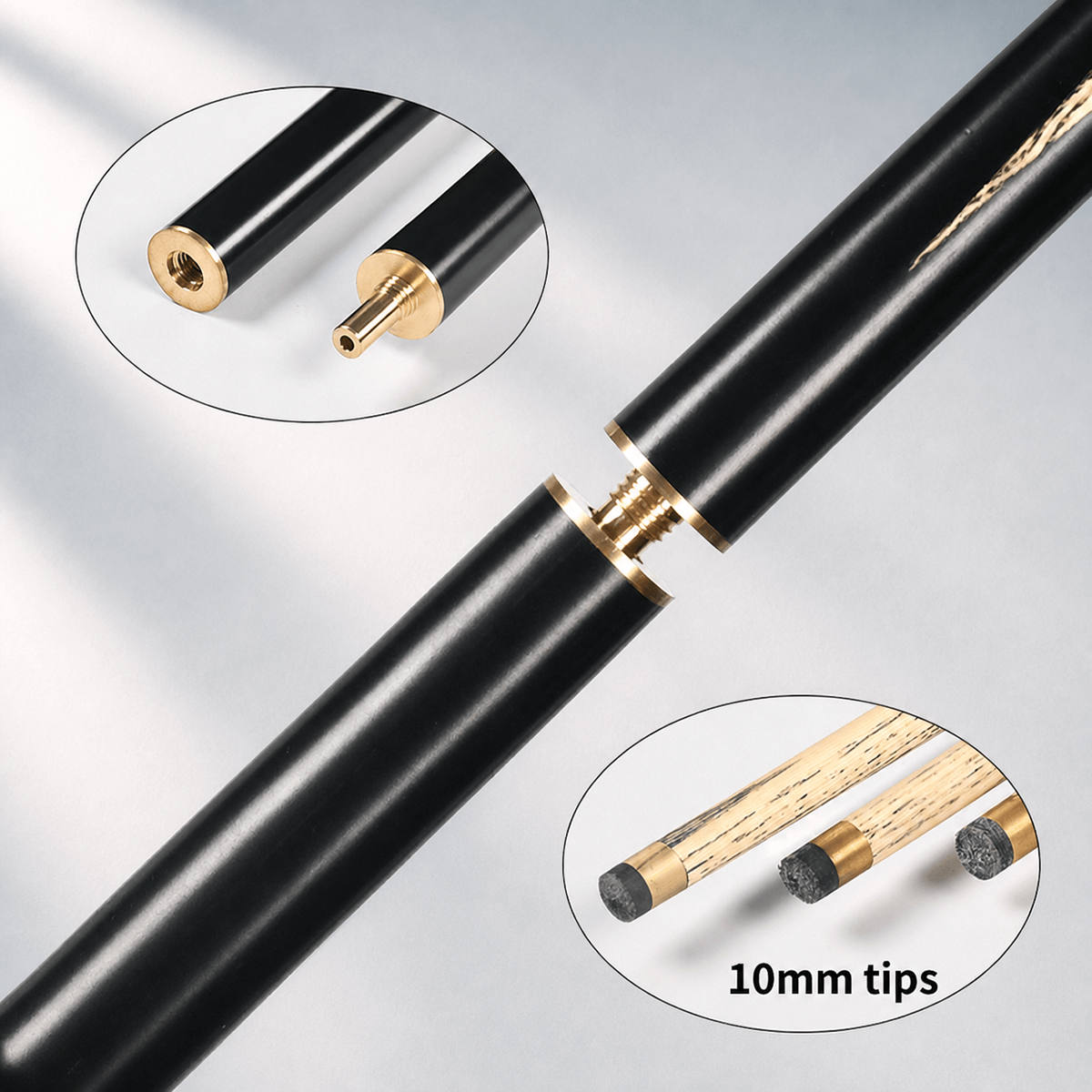 UA04 uniwave small tip pool cue