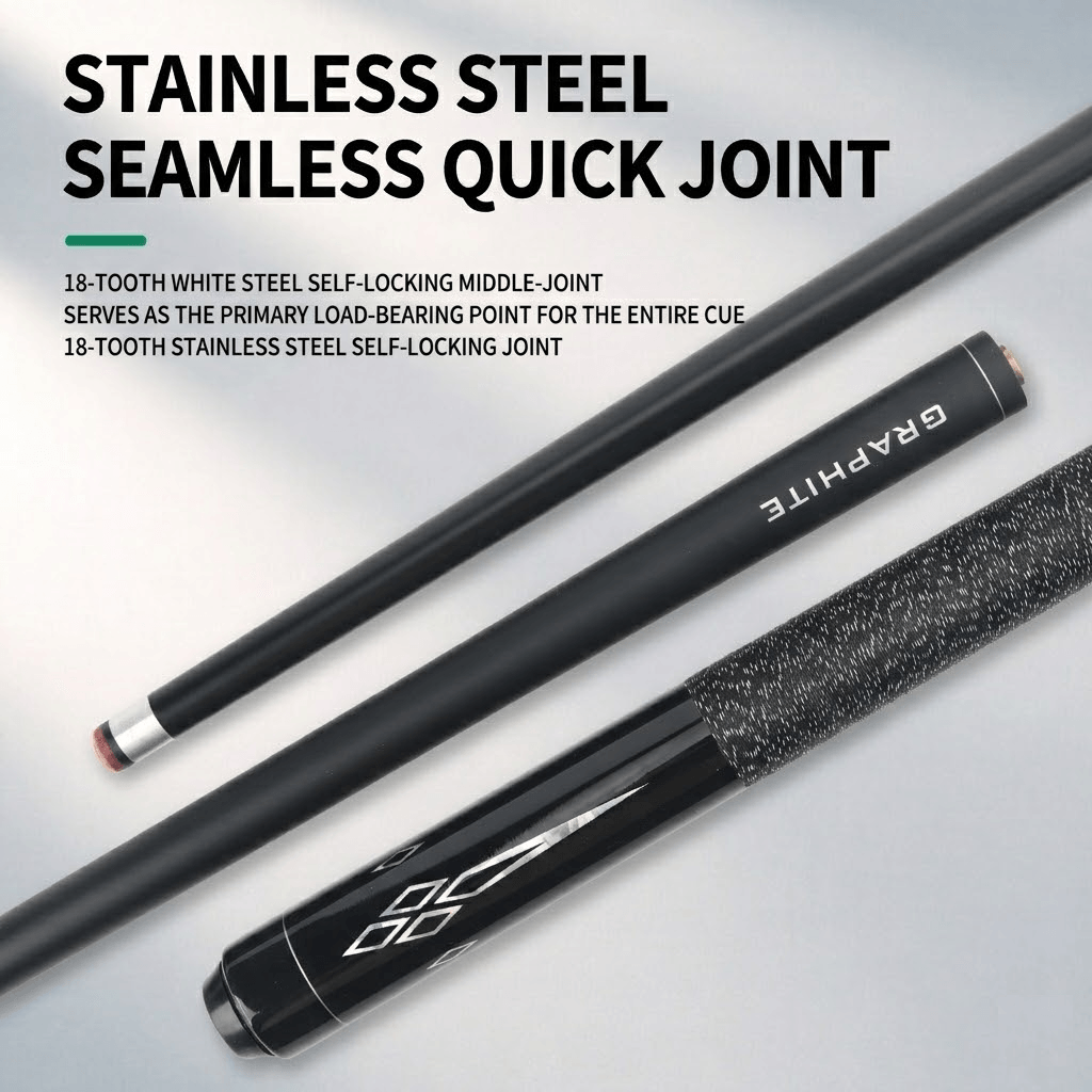 Uniwave UX01 carbon coated Solid Wood Pool Cue